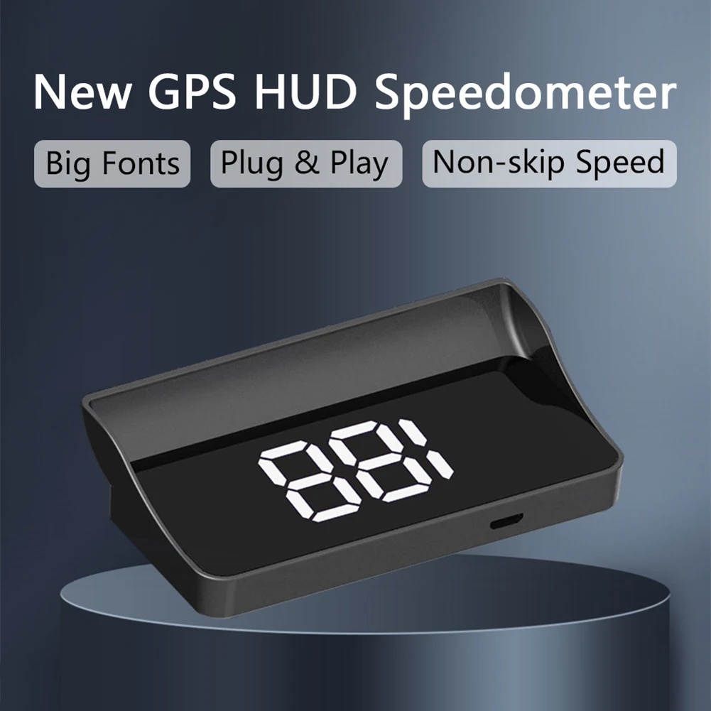 Universal HUD GPS Head Up Display Speedometer - £16.58 GBP