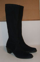DONALD J PLINER Couture Women&#39;s Italian Black Fabric Fashion Pull-On Boo... - £31.31 GBP
