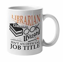Make Your Mark Design Librarian Book Wizard Funny Coffee &amp; Tea Mug For A Bookwor - £15.81 GBP+