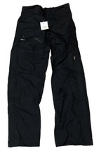 Cabelas Storm’s Edge Waterproof Rain Pants Dry Plus Womens S Black Paclite NEW - £31.21 GBP