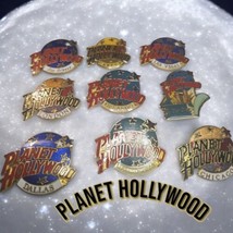 Lot of 9 Planet Hollywood Logo Pins - $18.70