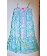 Lilly Pulitzer Winni Midi Dress Multi Maraca My World Maxi PinkBlue Smal... - $137.03 CAD