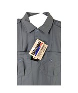 Blue Police Security Uniform Shirt Blauer Mens Medium Front Pockets Shor... - $544.05 MXN