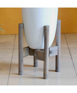 Plant Stand Adjustable 8~12 inches, Acacia solid wood, Pot & Plant NOT Included. - $36.68