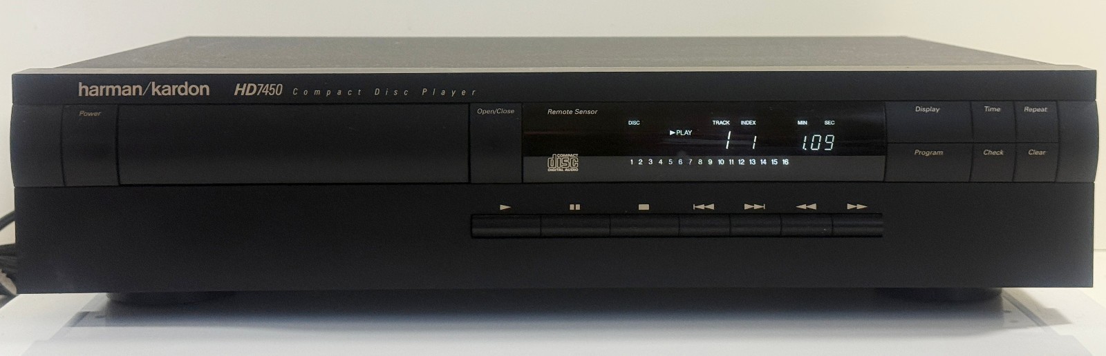 Harman Kardon HD7450 CD Player NO REMOTE - $108.90