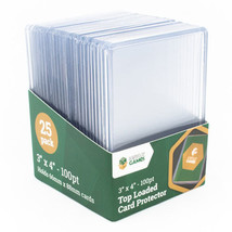 LPG Top Loaded Card Protector 3x4&quot; 25pcs - 100pt - £16.67 GBP