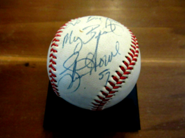 Steve Howe My BEST1996 Wsc Yankees A/S Roy Signed Auto Game Used Baseball Jsa - £159.23 GBP