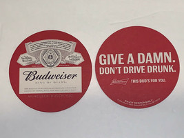 Lot of (10) Budweiser KING OF BEERS Coasters - £7.81 GBP