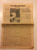 Stars and Stripes Newspaper Sept 20 1945 Truman Promises No Army Padding - $18.70