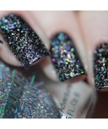 Fairylight Glow-In-The-Dark Holographic Top Coat Nail Polish - £11.06 GBP