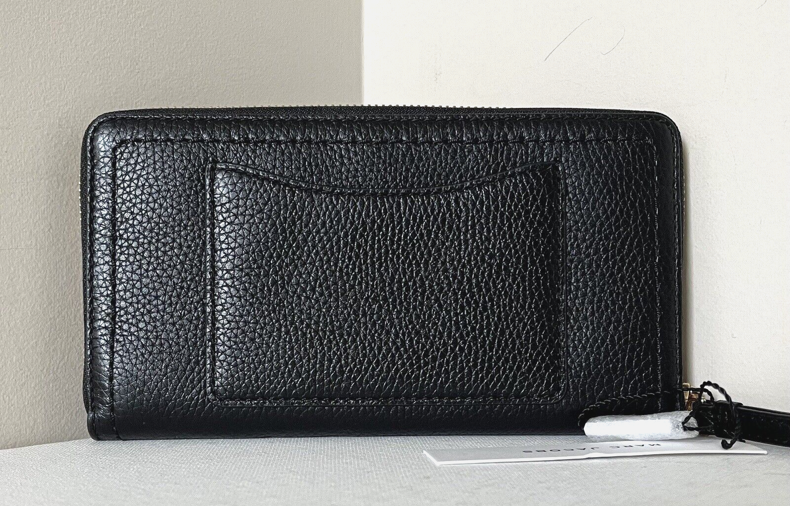 New Marc Jacobs The Groove Zip Around Continental Wallet Leather Black Item image 2