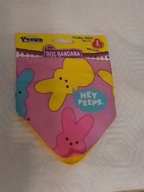 Peeps Easter Dog Bandanas Set Of 2 See All Photos For Small Breeds 7&quot;W x 5&quot;H - £11.33 GBP