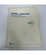 Vintage Microsoft MS-DOS Version 5.0 User’s Guide And Reference DTK Comp... - $28.25