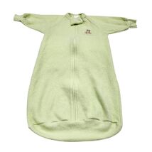 Carters Baby Sleep Sack Wearable Blanket Fleece Teddy Bear Green My Firs... - $23.76