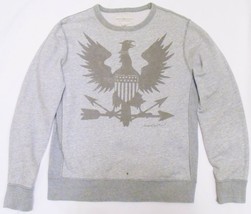 Denim & Supply Ralph Lauren Men's Sweatshirt Gray Crew Neck Eagle Crest M - £27.93 GBP