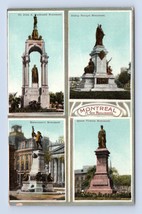 Multiview Monuments of  Montreal Quebec Canada UNP PPC DB Postcard I16 - £8.53 GBP
