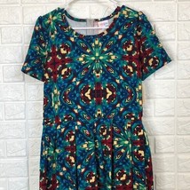 NWT LulaRoe Amelia colorful print dress - £28.42 GBP