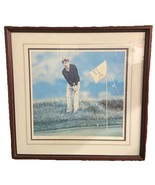 The Chip Heard Round The World Tom Watson Golf Lithograph /250 Michael L... - £173.45 GBP