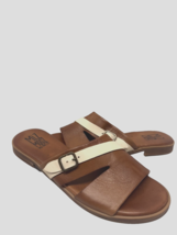 MIZ MOOZ WOMEN&#39;S SLIP ON  SANDALS  BRANDY 37EU / 7US  # A-47 - $39.95