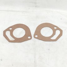 Pair Paper Thermostat Water Outlet Housing Gaskets For Mopar Replaces 53020547AC - £11.30 GBP