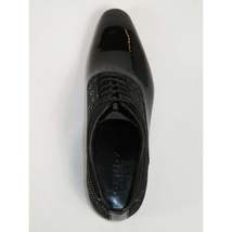 Men's GENIO Patent Leather Red Sole Shoes Formal 120196618 Black Stones image 6