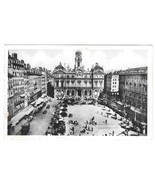 France Lyon Place de Terreaux Square X Goutagny Glossy Phototypie Postcard - £5.34 GBP