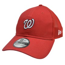 Washington Nationals New Era 39THIRTY MLB Baseball Mesh Back Flex Fit Hat - £20.05 GBP