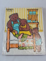 VINTAGE Playskool Three Bears Frame Tray Puzzle - $14.84