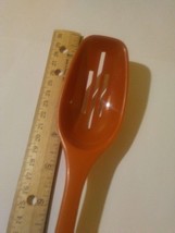 Burnt orange Foley strainer cooking spoon - £14.89 GBP