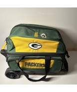 KR Strikeforce NFL Double Roller Green Bay Packers Bowling Bag/ Travel Bag. - $79.17