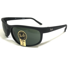 Ray-Ban Sunglasses RB2027 W1847 Predator 2 Matte Black Frames with Green Lenses - £73.54 GBP