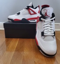 Nike Air Jordan Retro 4 &#39;Red Cement&#39; DH6927-161 Men&#39;s Size 12 - $299.99