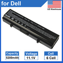 1525 Battery For Dell Inspiron 1526 1440 1545 1546 1750 312-0625 312-0626 Gw240 - £25.13 GBP