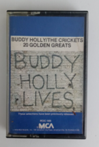 Buddy Holly Lives The Crickets 20 Golden Greats Cassette 1978 - £2.28 GBP