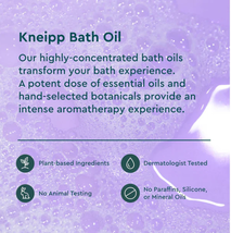 Kneipp Lavender Herbal Bath Oil, Relaxing Soak, 0.67 fl oz image 3