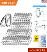 100PCS Quick Links, 1/4 Inch Diameter Quick Chain Link 620lbs Capacity, ... - $107.00
