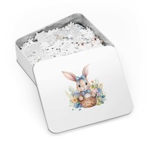 Jigsaw Puzzle in Tin, Easter, Easter Rabbit, Personalised/Non-Personalised, awd- - £28.22 GBP+