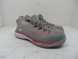 Skechers Women&#39;s Aluminum Toe SP Slip Resistant Work Shoes 99996596 Gray 8M - £30.70 GBP