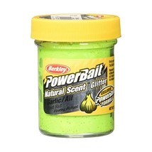 PowerBait FW Natural Garlic Scent Glitter Trout Fishing Bait (Chartreuse)  - £29.22 GBP