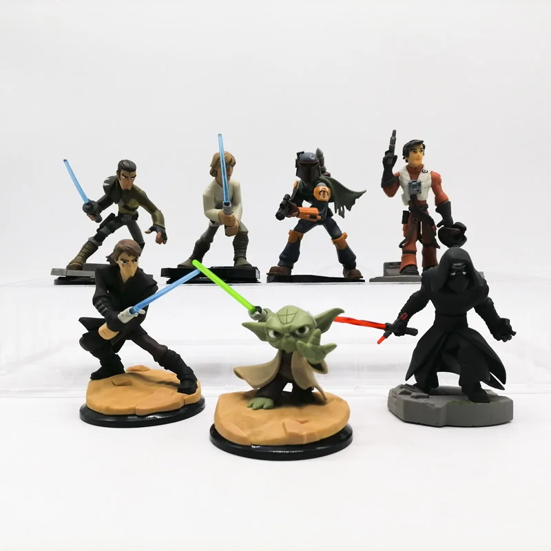 Hasbro Star Wars Skywalker Action Figure Genuine Doll Yoda Master Luke Obi-Wan - £14.40 GBP