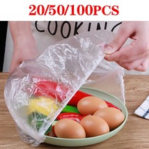 Reusable Fresh Food Storage Bags for Bowls  Plate  Lid Covers Fresh Food Pouch V - £152.34 GBP