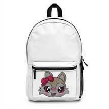 Pink Ribbon Brown Kitty Head Backpack (Made in USA) - £51.95 GBP