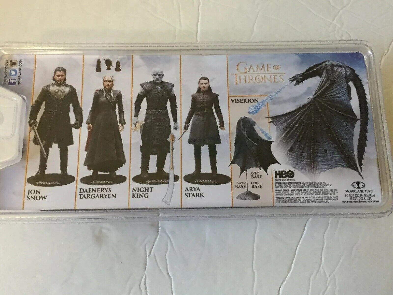 Primary image for 2019 Game of Thrones  Jon Snow Action Figure. Comes With Sword and Dagger Sealed