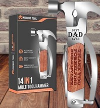 14 in 1 Multi   Hammer BEST DAD EVER Camping Gear Survival Tool - £14.70 GBP