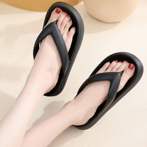 Ladies Pillow Slippers Flip-Flops Comfort Summer Shower Beach Sandals Slippers - £12.74 GBP