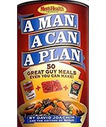 A Man A Can A Plan ~ 50 Great Guy Meals Even You Can Make! Cookbook Men&#39;... - $15.00