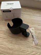 Desk Cup Holder  Anti-Spill Cup Holder for Desk or Table in Black NEW - $17.74