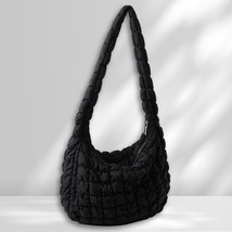 Quilted Padded Crossbody Bag for Women 2023 Pleated Bubbles Cloud  Bags Large Bu - £52.54 GBP