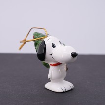 Rare Vintage Peanuts Snoopy Christmas Ornament Carrying Tree 1966 - Japan 3&quot; - £44.32 GBP