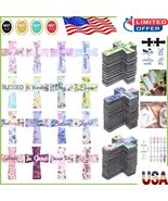 Durable Floral Magnetic Page Clips - 96 Christian Bookmarks for All Occa... - $350.07 MXN